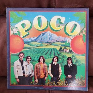 POCO SELF TITLED VINYL LP 1970 BN 26522 NO SLEEVE